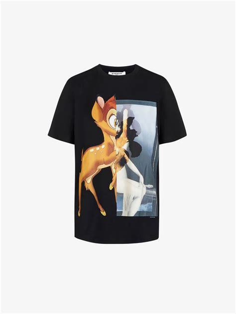 givenchy bambi t shirt 2017|Givenchy Bambi clutch.